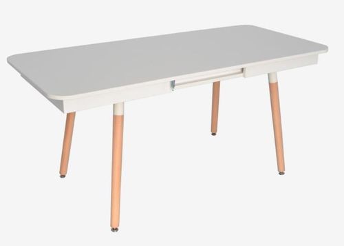 купить Комплект стол и стулья Evelin di Costacurta стол DT-432-1R Wo + 4 стула YTC-080Wo Light beige в Кишинёве 