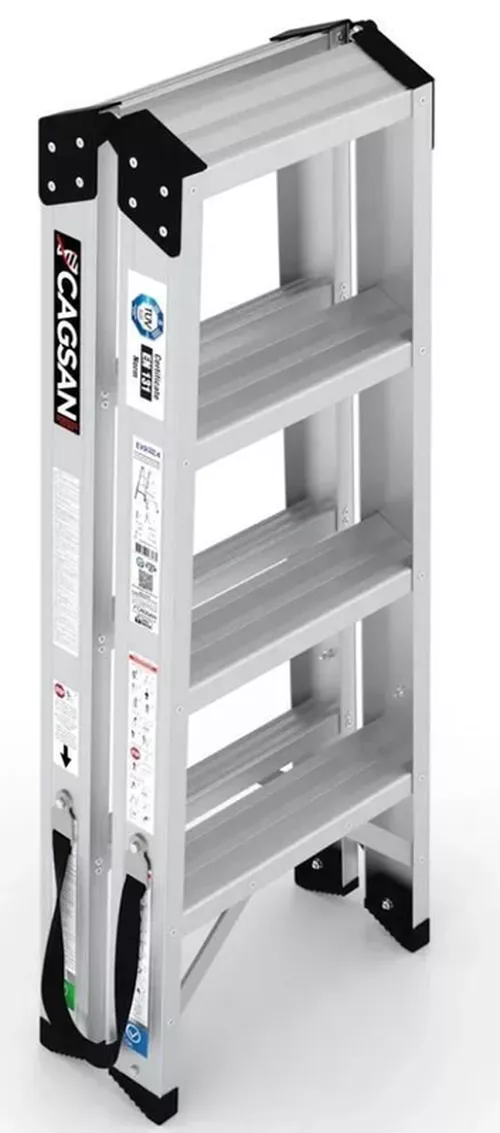 купить Лестница Cagsan EVR-PRO4 двухсторонняя стремянка, 2x4 ст, H=1.1m, макс.нагрузка150kg в Кишинёве 