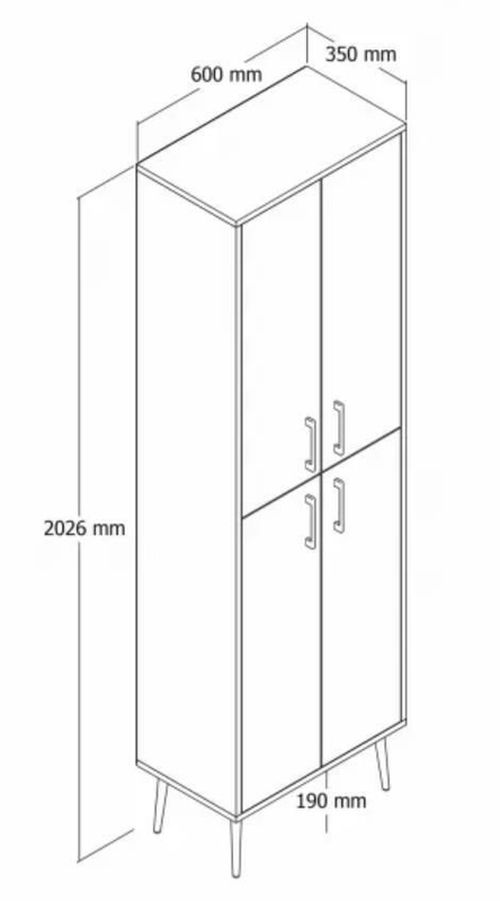 cumpără Raft pentru încălțăminte Trendy Berlin A, alb, auriu în Chișinău 