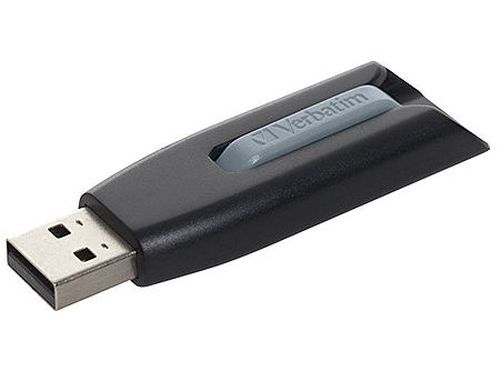 cumpără 256GB USB Flash Drive Verbatim Store 'n' Go V3 256GB, Black, USB 3.0, 49168 (memorie portabila Flash USB/внешний накопитель флеш память USB) în Chișinău 