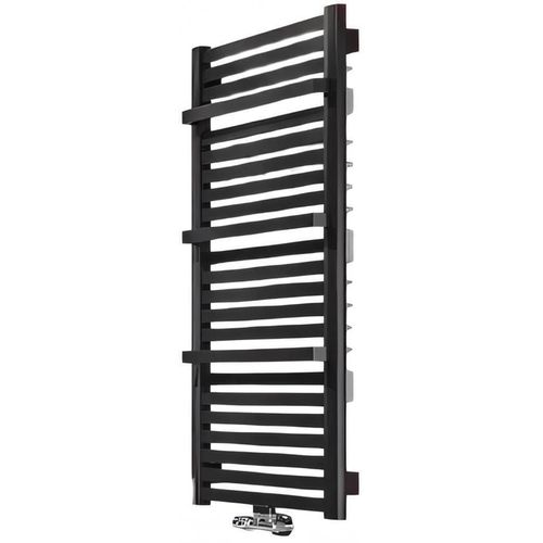 cumpără Uscător de prosoape Gorgiel NADIR AD-DR/P 120/55 Black matt 24 (21) în Chișinău 
