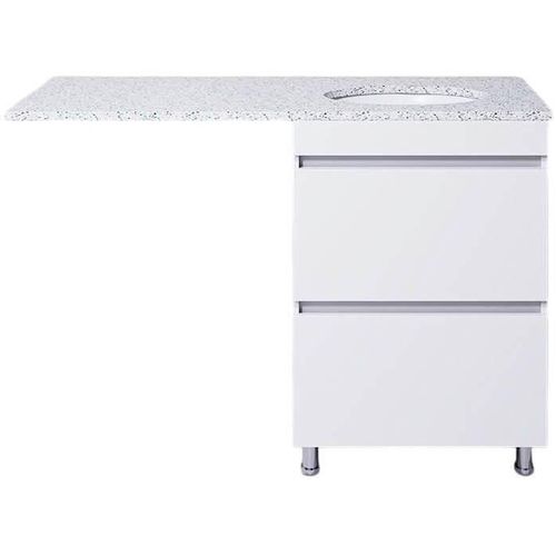 купить Шкаф под умывальник miscellaneous AQUITANIA 125 (GR 125) Alb Dr. в Кишинёве 