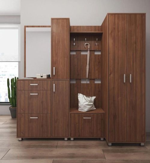 купить Мебель для прихожей Fabrik Home Модуль 6 навесной (900x944x285) Орех каменный в Кишинёве 