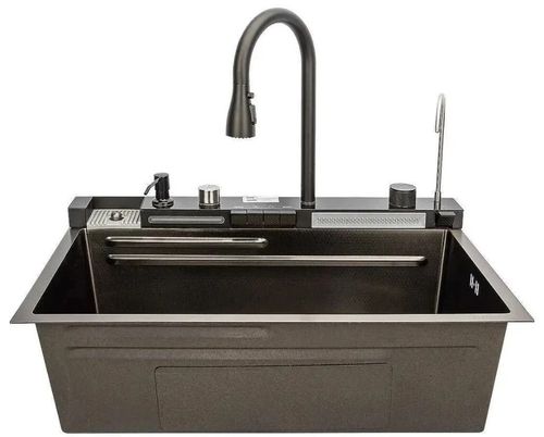 купить Мойка кухонная ArtFlame MARIA (MR 7545) Black в Кишинёве 