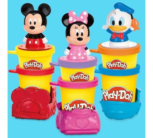 купить Набор для творчества Play-Doh G3110 Disney Jr Stamp And Go Megapack в Кишинёве 