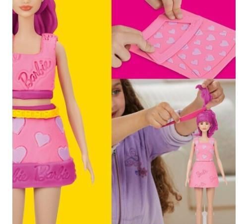 cumpără Păpușă Play-Doh G1357 BARBIE playset Hearts And Hair în Chișinău 