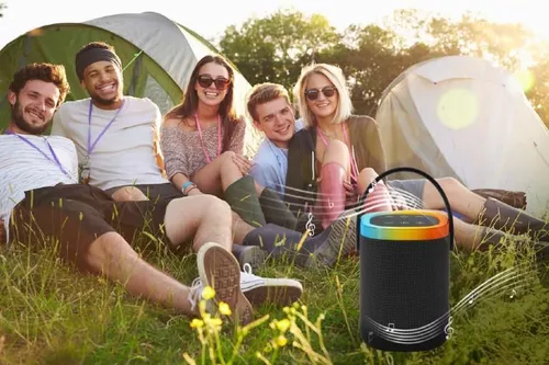 cumpără Boxă portativă Bluetooth Gembird SPK-BT-LED-06 în Chișinău 