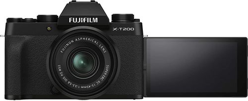 купить Фотоаппарат беззеркальный FujiFilm X-T200 Black XC15-45mmF3.5-5.6 OIS PZ Kit в Кишинёве 