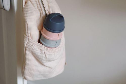 cumpără Container alimentare Beaba B911713 Recipient lapte praf 4 compartimente Mineral Grey/Pink în Chișinău 