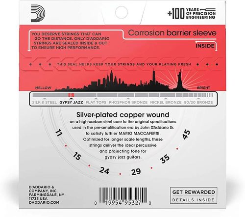 купить Струна для музыкального инструмента D’Addario EJ83M в Кишинёве 