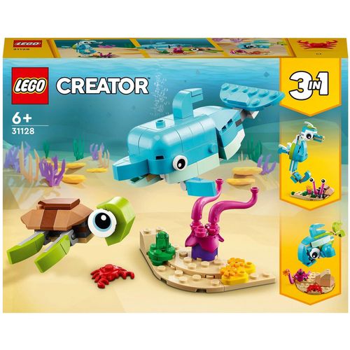 купить Конструктор Lego 31128 Dolphin and Turtle в Кишинёве 
