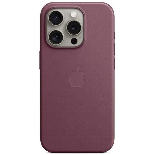 купить Чехол для смартфона Apple iPhone 15 Pro FineWoven MagSafe Mulberry MT4L3 в Кишинёве 
