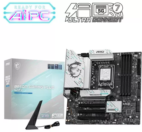 купить Материнская плата MSI B860M GAMING PLUS WIFI, Socket 1851 в Кишинёве 