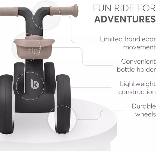 cumpără Bicicletă Kikka Boo 31006030041 Bicicleta fara pedale Ride-On Zipi Black în Chișinău 
