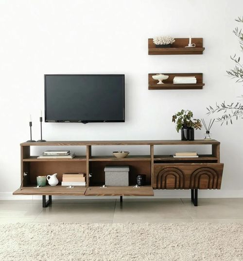 cumpără Comodă TV Trendy Helen, Nuc 170x40x30cm în Chișinău 