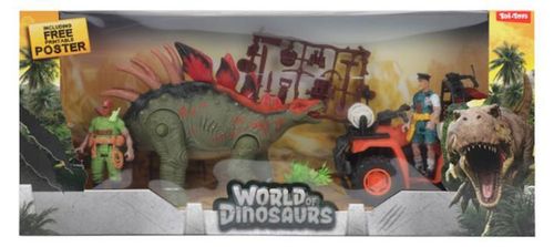 купить Игрушка Toi-Toys 37503C Lumea dinozaurilor, Jeep cu dinozaur в Кишинёве 