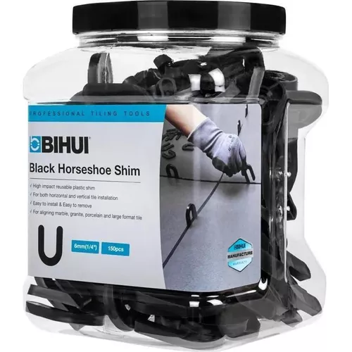cumpără Unealta de mana Bihui Potcoave HSB150 pentru nivelarea plăcilor de 6,0 mm (150 buc) în Chișinău 