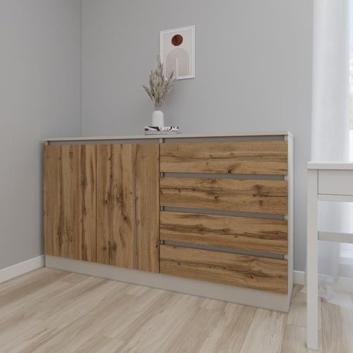 купить Комод Smartex (16118) Т2 160cm Kashemir+Stejar Inchis в Кишинёве 