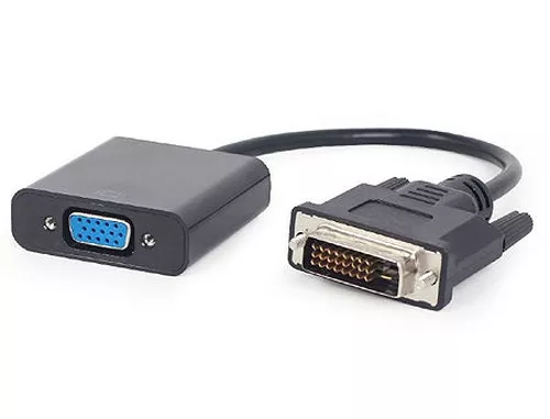 cumpără Gembird A-DVID-VGAF-01, DVI-D to VGA adapter cable, Black în Chișinău 