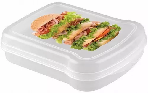 купить Контейнер для хранения пищи Бытпласт 45604 Lunch-box Phibo 17x13x4cm в Кишинёве 