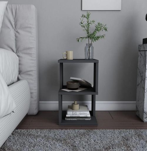 купить Тумбочка Trendy Carter, Antracit, 30x49x30cm в Кишинёве 