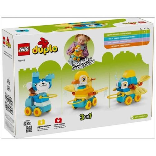 купить Конструктор Lego 10448 Duplo Animale pe roti в Кишинёве 