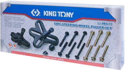 купить Набор ручных инструментов King Tony 9BG11 Набор инструментов для снятия шкивов, 25-125 мм. (19 пр.) в Кишинёве 