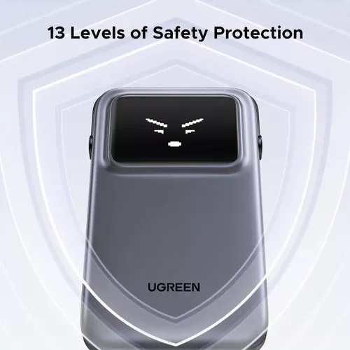 купить Аккумулятор внешний USB (Powerbank) Ugreen 35603B Uno Series 10000mAh, Space Gray в Кишинёве 