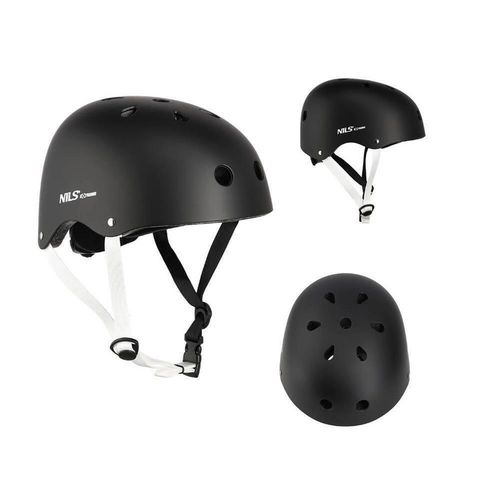 cumpără Cască de protecție Nils MTW001 Abisal negru, mărime S (52-56cm) în Chișinău 