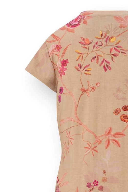 купить Домашний текстиль Pip Studio 51.504.694 Dalia Short Sleeve Nightdress Marigold Pink S Pink в Кишинёве 
