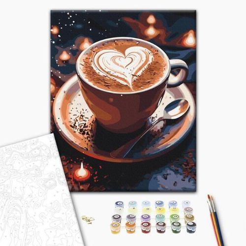 купить Картина по номерам BrushMe RBS53896FC 30x40cm (fără cutie) Parfumul iubirii в Кишинёве 