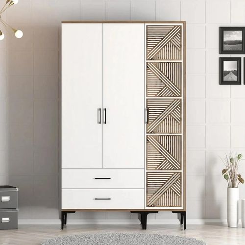 купить Шкаф Trendy Kumsal PT-Nuc, Alb в Кишинёве 