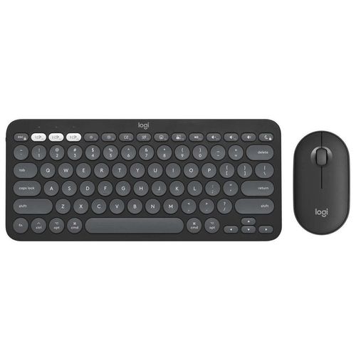 cumpără Tastatură + Mouse Logitech Pebble 2 Combo for Mac Graphite (RUS) în Chișinău 