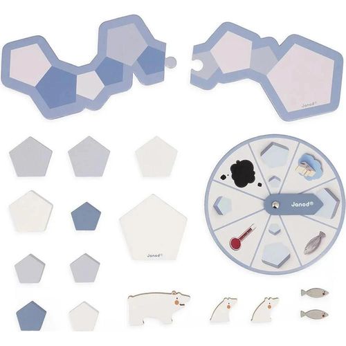 купить Настольная игра Janod J02469 board game Arctic party в Кишинёве 