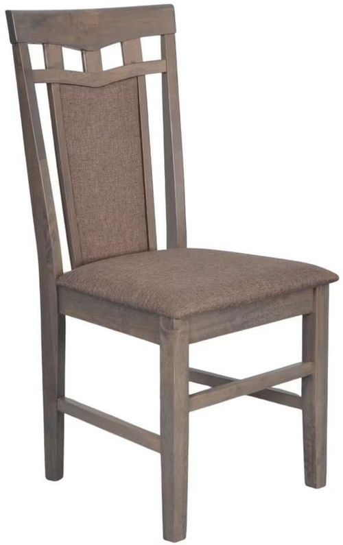 купить Комплект стол и стулья Evelin di Costacurta стол Raffles Oval Antique Grey + 4 стула Deepa R Antique Grey/Ekea12 Dark Brown в Кишинёве 