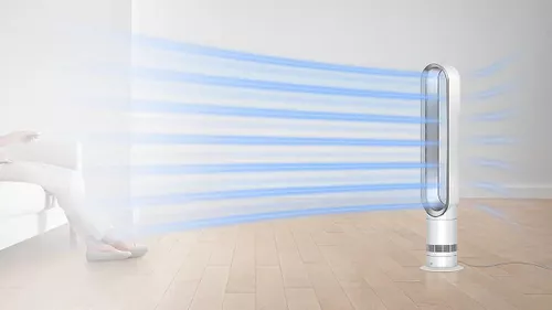 cumpără Ventilator de podea Dyson AM07 Cool tower fan (White/Silver) în Chișinău 