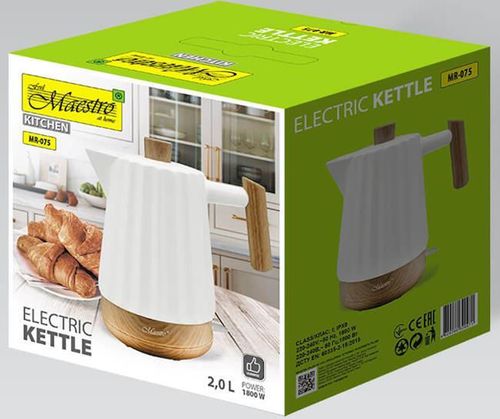 купить Чайник электрический Maestro MR-075 (2.0L) ceramica в Кишинёве 