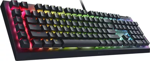cumpără Tastatură gaming Razer RZ03-04700800-R3R1 Mechanical BlackWidow V4 X (Green Switch) RU Layout în Chișinău 