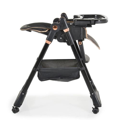 купить Стульчик для кормления Moni Lindo Black в Кишинёве 