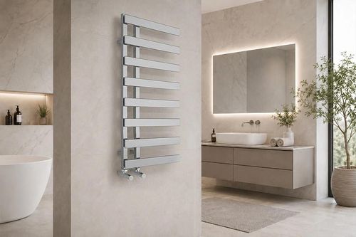 cumpără Radiator Carisa FLORIS 1000x500 FLR1000050008C CROME (8 elem) otel în Chișinău 