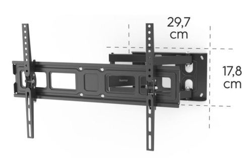 купить Крепление настенное для TV Hama 220898 TV Wall Bracket, Swivel, Tilt, Pull-out, 216 cm (85”), up to 50 kg в Кишинёве 