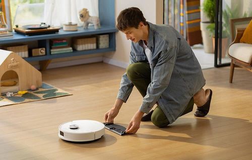 купить Пылесос робот Roborock Q10 VF+, White в Кишинёве 