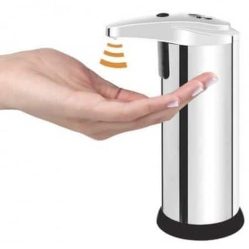 cumpără Dozator săpun Bisk 06672 automat lichid AS1, 200ml, crom în Chișinău 