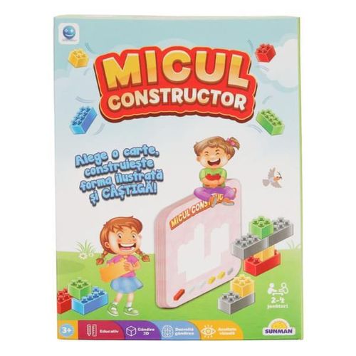 купить Настольная игра Noriel S00003828 Micul Constructor (ro) в Кишинёве 