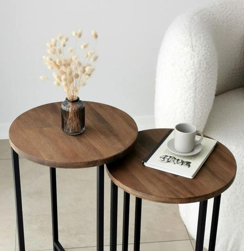 купить Журнальный столик Trendy Neta 1, Nuc 35x55x35cm в Кишинёве 