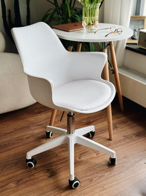 cumpără Fotoliu de birou Jumi CM-333826 INEZ, Alb în Chișinău 