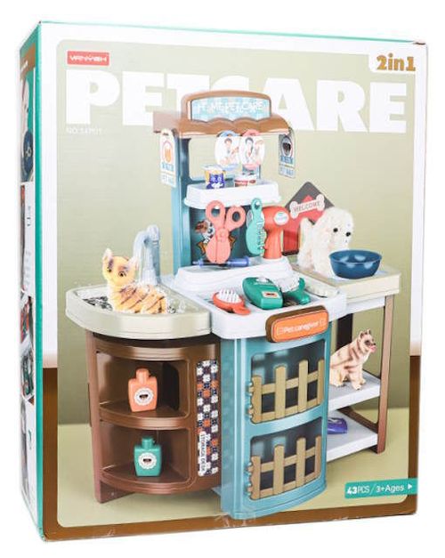 cumpără Complex de joacă pentru copii New World 14P01 Set interactiv Îngrijirea animalelor de companie, 742025 în Chișinău 