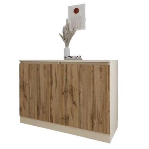cumpără Comodă Smartex (16465) Т8 140cm Kashemir+Stejar Inchis în Chișinău 