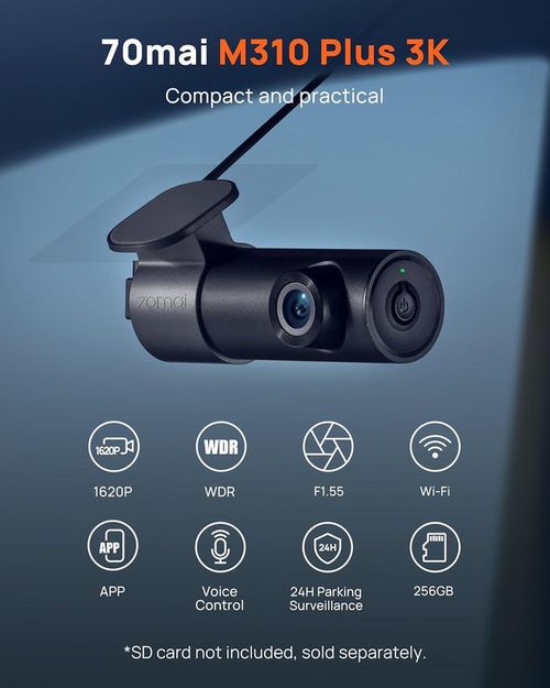 купить Видеорегистратор 70mai by Xiaomi M310 Plus 3K в Кишинёве 