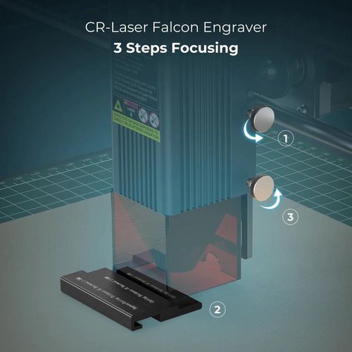 купить 3D-Принтер Creality CR-Laser Falcon 10 W (Gravator cu laser) в Кишинёве 